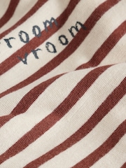 Navy Stripe Transport Long Sleeve T-Shirts 5 Pack (3mths-7yrs) - Image 9 of 10
