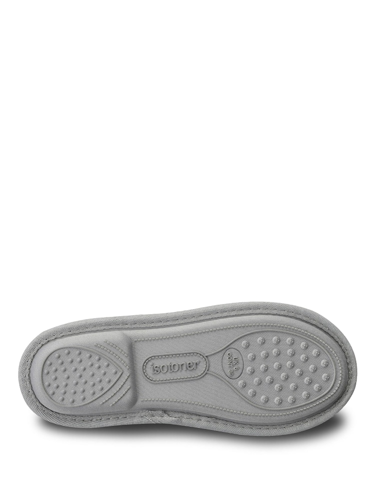 شبشب مفتوح من الخلف مبطن بتفصيل مبطن للنساء من Totes Isotoner - صورة 4 من 4