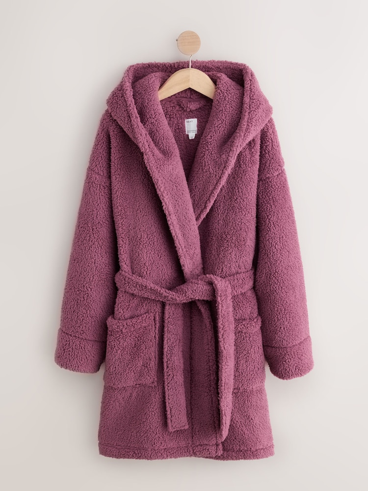 Pink Teddy Robe - Image 1 of 3