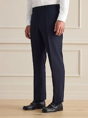 Mornarica - Signature 100% Wool Tailored Fit Suit Trousers - Slika 1 iz 4