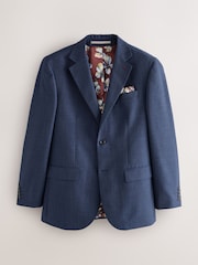 Նավատորմ - Regular Fit Trimmed Puppytooth Texture Suit Jacket - Պատկեր 1 7-ից