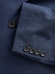 Նավատորմ - Regular Fit Trimmed Puppytooth Texture Suit Jacket - Պատկեր 4 7-ից