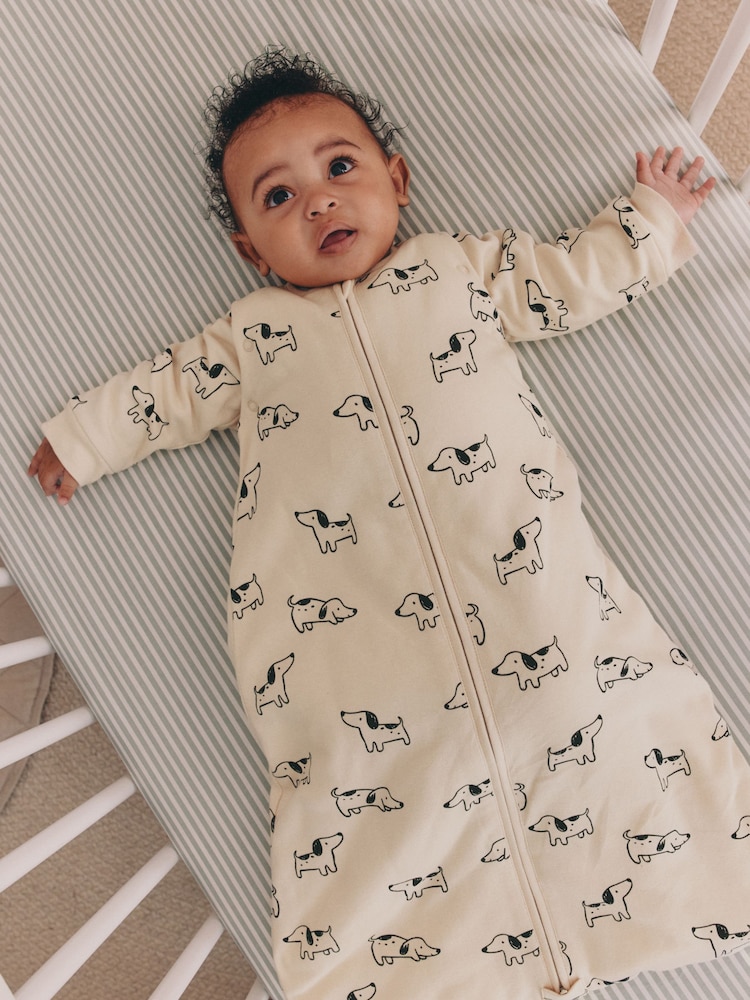 Mono Sausage Dog 2.5 Tog Removable Sleeve Baby Sleep Bag - Image 1 of 5