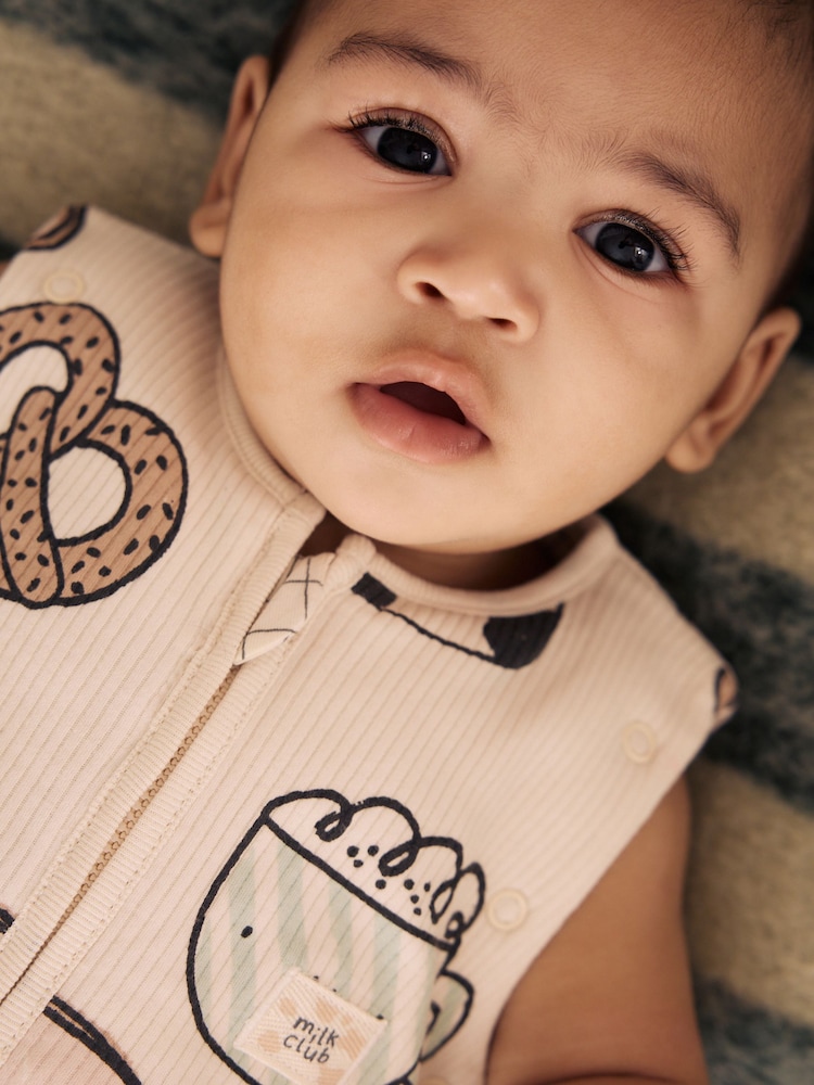 Milk Club 2.5 Tog Removable Sleeve Baby Sleep Bag - Image 2 of 3 Milk Club 2.5 Tog Removable Sleeve Baby Sleep Bag - Image 2 of 3