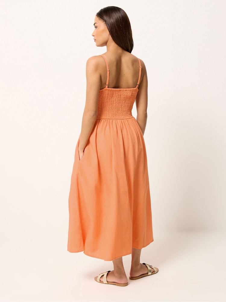 petite orange dress for women Buy PixieGirl Petite Orange Strappy Midi Dress from Next USA