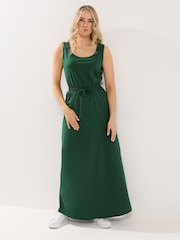 Long Tall Sally Green Tie Waist Maxi Dress - Image 1 of 5