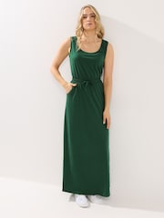 Long Tall Sally Green Tie Waist Maxi Dress - Image 2 of 5