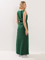 Long Tall Sally Green Tie Waist Maxi Dress - Image 3 of 5
