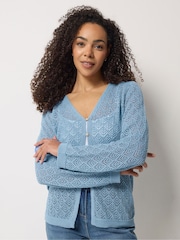 M&Co Pointelle Detail Cardigan - صورة 1 من 3