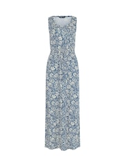 Long Tall Sally Blue Tie Waist Maxi Dress - Image 5 of 5