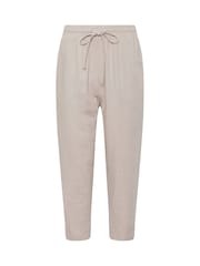 M&Co Petite Linen Blend Joggers - Εικόνα 2 από 2