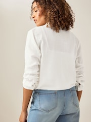 M&Co Blue Cropped Jeans - Image 4 of 4