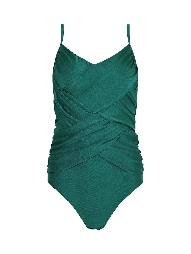 M&Co Crossover Super Sculpt Swimsuit - صورة 2 من 3 M&Co Crossover Super Sculpt Swimsuit - صورة 2 من 3