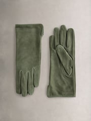 Green N.Premium Suede Gloves - Image 1 of 3