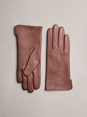 Rust Brun - Läderhandskar - Bild 1 av 3