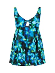 Yours Curve Black Paradise Swimdress - Image 6 of 6