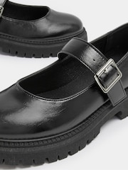 Yours Curve Black Extra Wide Fit Chunky Mary Janes Shoes - Image 5 of 5