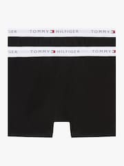 Tommy Hilfiger Signature Logo Waistband Boxer Briefs 2 Pack - תמונה 2 מתוך 3