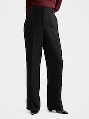 Forever New Black Dahlia Petite Straight Leg Pants - Image 1 of 5