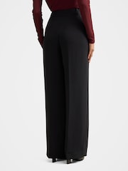 Forever New Black Dahlia Petite Straight Leg Pants - Image 2 of 5