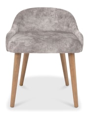 Bentley Designs Pearl Velvet Vega Stool - Image 4 of 5