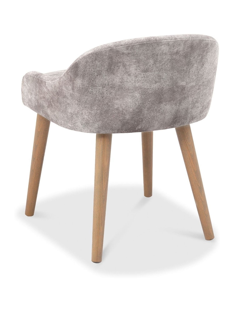 Bentley Designs Pearl Velvet Vega Stool - Image 5 of 5
