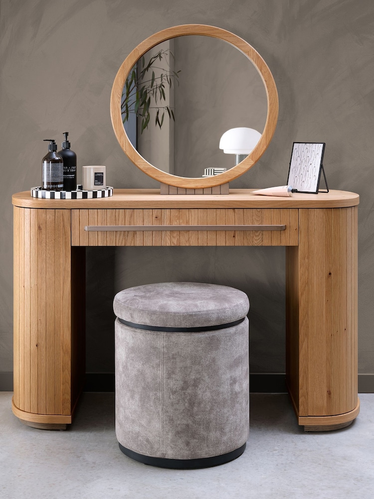 Bentley Designs Pearl Velvet Vega Storage Stool - Image 2 of 4