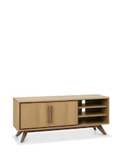 Bentley Designs Oak Light Weathered Kristen Entertainment Unit - Image 2 of 4