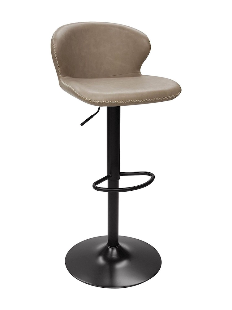 Bentley Designs Vintage Stone Rosso Gaslift 360° Swivel Barstool - Image 2 of 5
