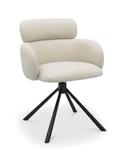 Bentley Designs Ivory Hudson  360° Return Swivel Chair - Image 3 of 5