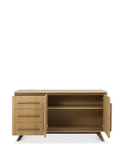 Bentley Designs Oak Light Weathered Kristen Wide Sideboard - Image 5 of 5