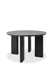 Bentley Designs Grey Carmen Ceramic Dining Table - Image 3 of 4