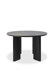 Bentley Designs Grey Carmen Ceramic Dining Table - Image 4 of 4
