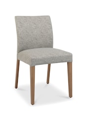 Bentley Designs Set of 2 Grey Kristen Dining Chairs - Image 3 of 5