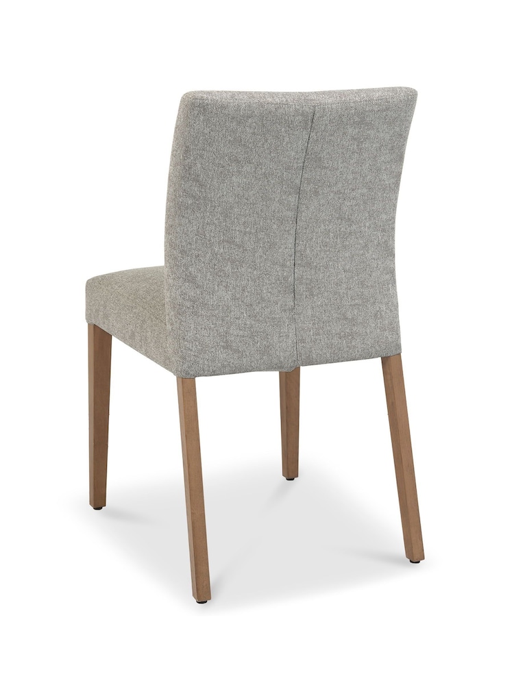 Bentley Designs Set of 2 Grey Kristen Dining Chairs - Image 5 of 5 Bentley Designs Set of 2 Grey Kristen Dining Chairs - Image 5 of 5