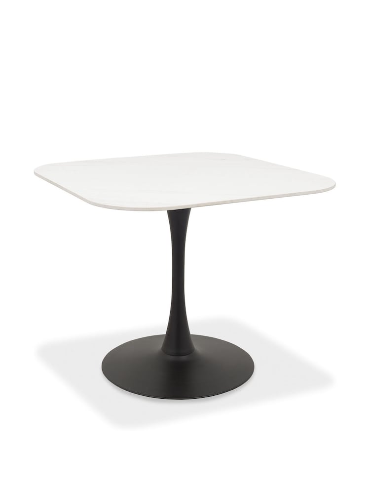 Bentley Designs White Carter Ceramic Dining Table - Image 2 of 3