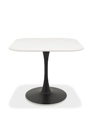 Bentley Designs White Carter Ceramic Dining Table - Image 3 of 3