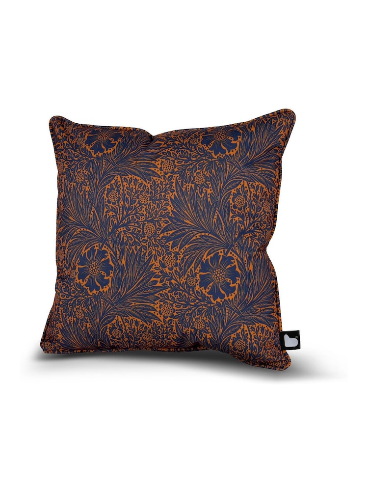 Extreme Lounging 2 Pack Rust Orange Outdoor B William Morris Cushions - Image 2 of 2