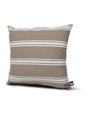 Extreme Lounging 2 Pack Sand Yellow Outdoor B Cushion Aquaclean Haven Large Stripe - Image 2 of 2