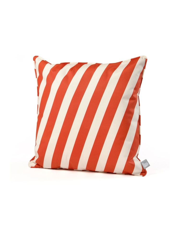 Extreme Lounging 2 Pack Orange Outdoor B Cushion Oblique Stripe - Image 2 of 2
