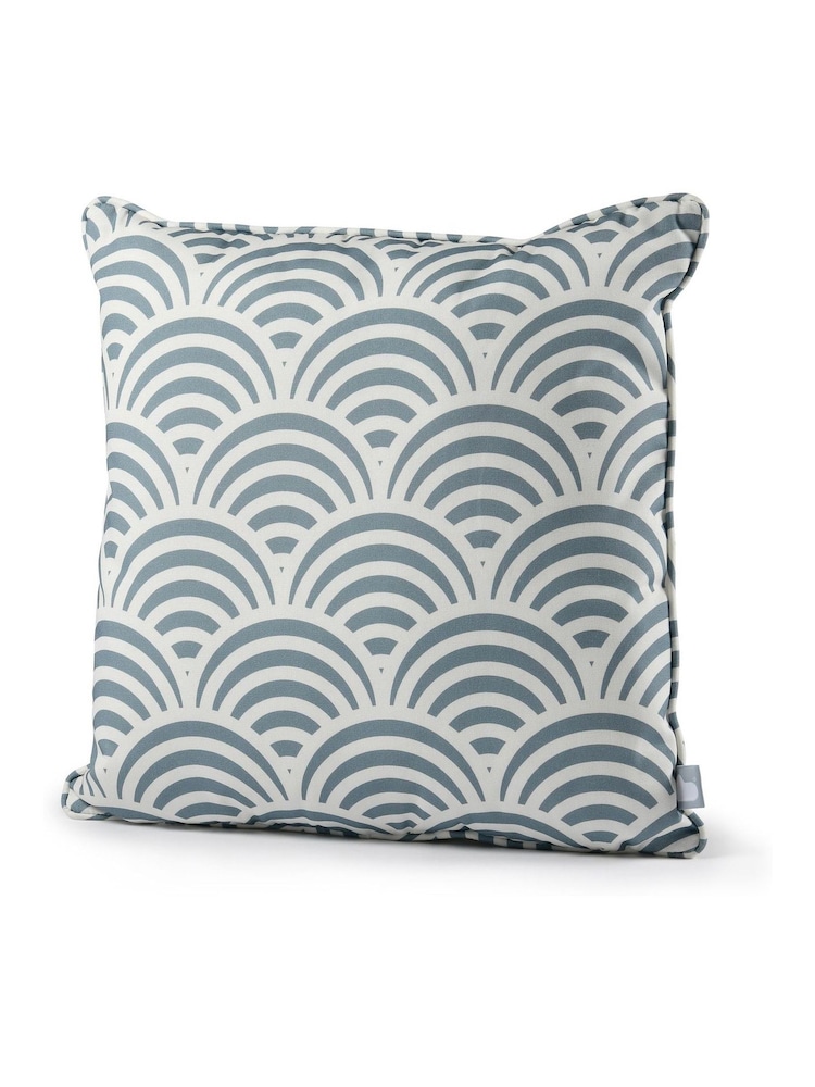 Extreme Lounging 2 Pack Sea Blue Outdoor B Shell Cushions - Image 2 of 2