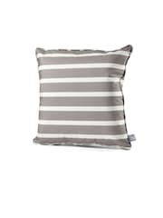 Extreme Lounging 2 Pack Silver Grey Outdoor B Awning Stripe Cushions - Image 2 of 2