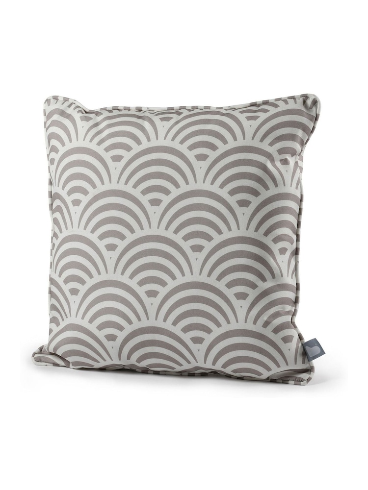 Extreme Lounging 2 Pack Silver Grey Outdoor B Shell Cushions - Image 2 of 2 Extreme Lounging 2 Pack Silver Grey Outdoor B Shell Cushions - Image 2 of 2