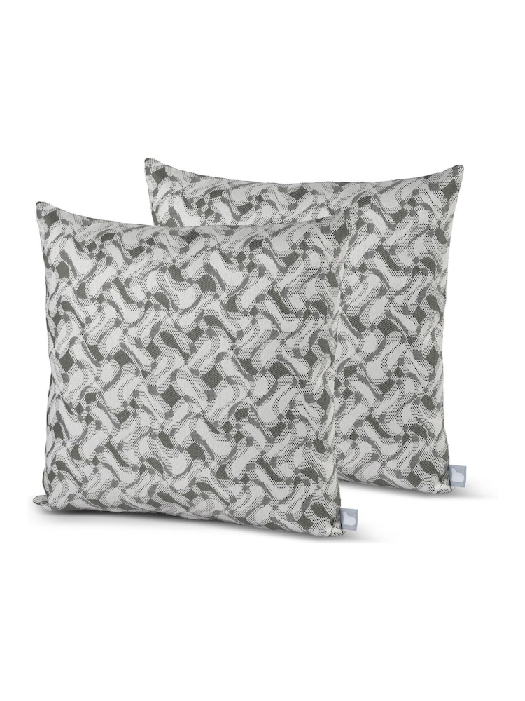 Extreme Lounging 2 Pack Green Outdoor B Cushion Aquaclean Sintra - Image 1 of 2