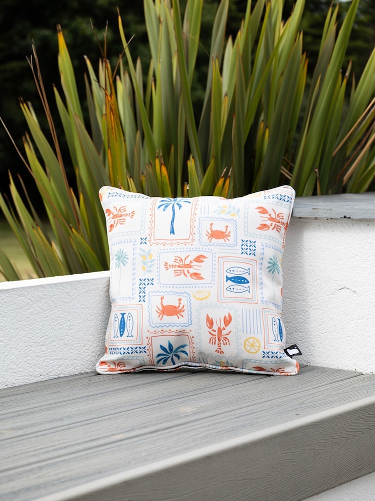 Extreme Lounging 2 Pack Coastal White Outdoor B Cushions - Image 2 of 2