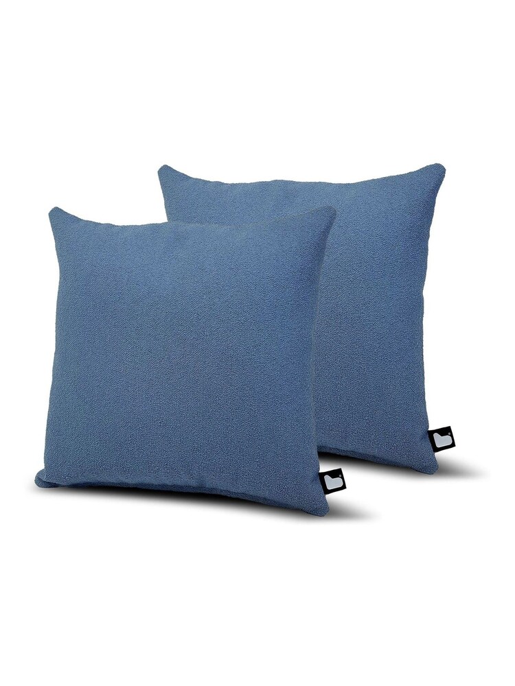 Extreme Lounging 2 Pack Blue Outdoor B Cushion Aquaclean Mist - Image 1 of 2