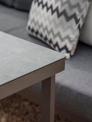 Bramblecrest Anthracite Hudson L-Shape Sofa Set with Rectangle Table and Bench - Image 2 of 6