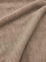 Reiss Neutral Evelyn Merino Wool Funnel-Neck Sleeveless Top - Image 6 of 6