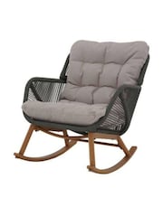 Bramblecrest Fern Green Helsinki Rocking Sofa Armchair - Image 5 of 6