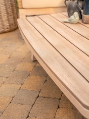 Kettler Natural Avora Garden 4 Seater Lounge Set - Image 3 of 6